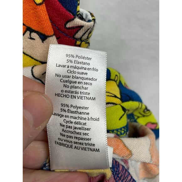 DISNEY LuLaRoe girls Mae dress size 8 Snow Whites 7 dwarfs - Picture 6 of 7